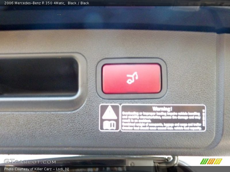 Black / Black 2006 Mercedes-Benz R 350 4Matic