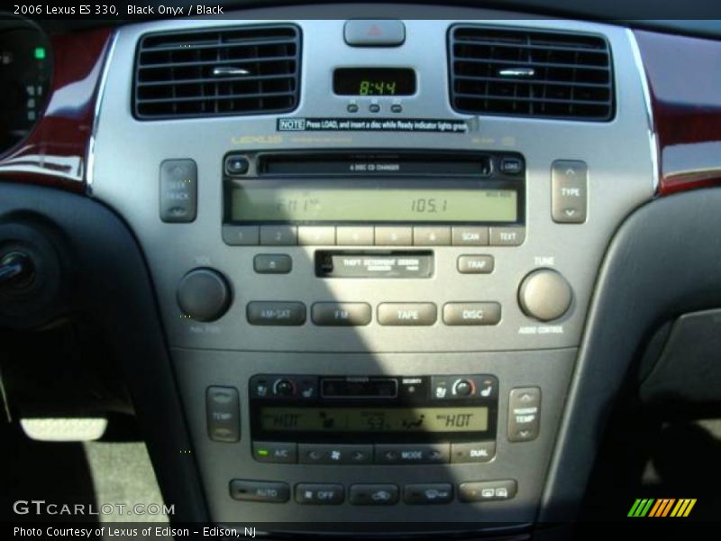 Black Onyx / Black 2006 Lexus ES 330