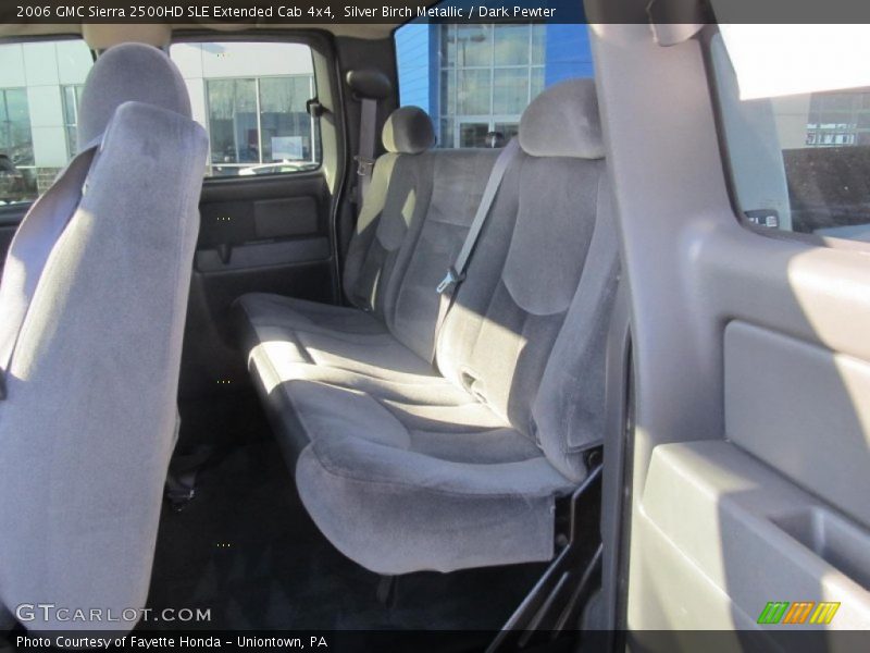 Silver Birch Metallic / Dark Pewter 2006 GMC Sierra 2500HD SLE Extended Cab 4x4