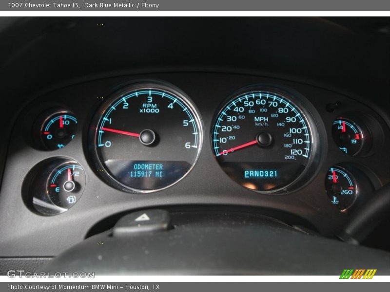 Dark Blue Metallic / Ebony 2007 Chevrolet Tahoe LS