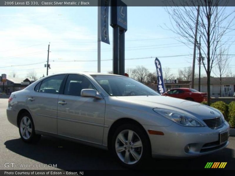 Classic Silver Metallic / Black 2006 Lexus ES 330