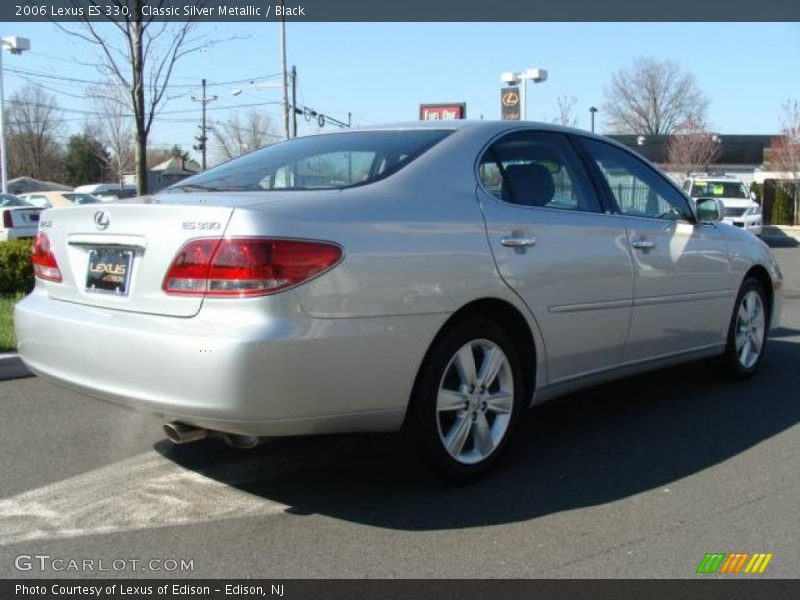 Classic Silver Metallic / Black 2006 Lexus ES 330