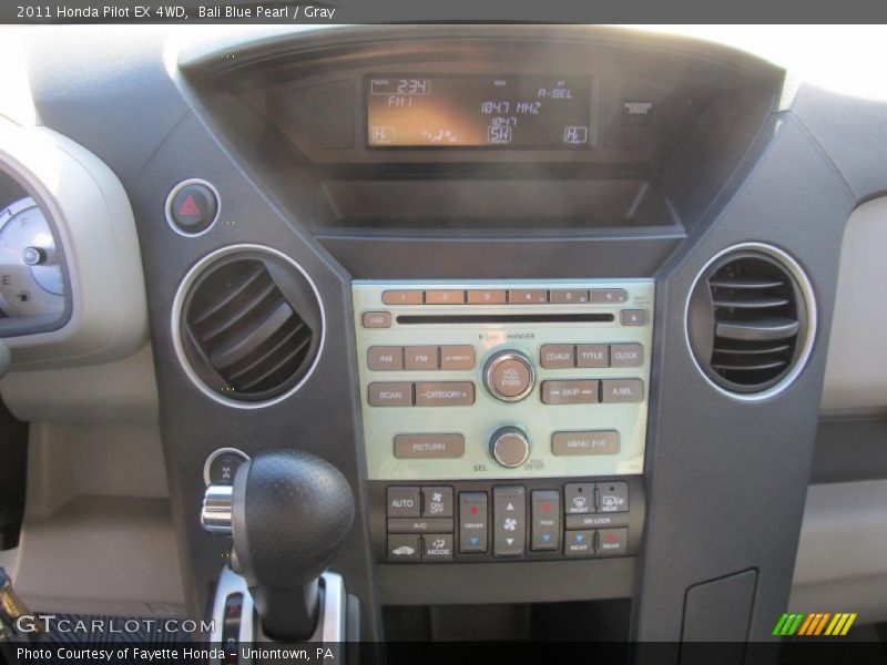 Bali Blue Pearl / Gray 2011 Honda Pilot EX 4WD