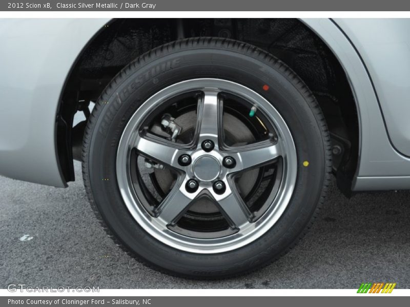 Classic Silver Metallic / Dark Gray 2012 Scion xB