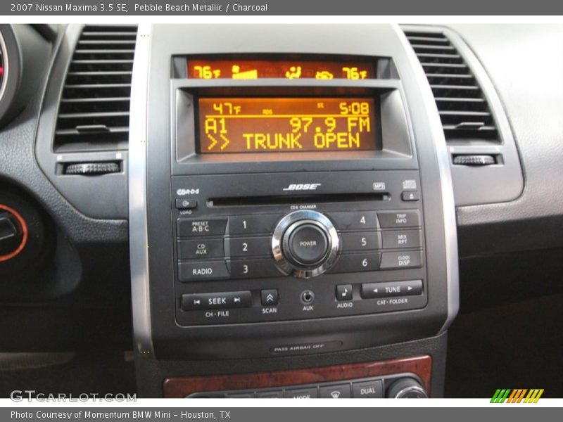 Pebble Beach Metallic / Charcoal 2007 Nissan Maxima 3.5 SE