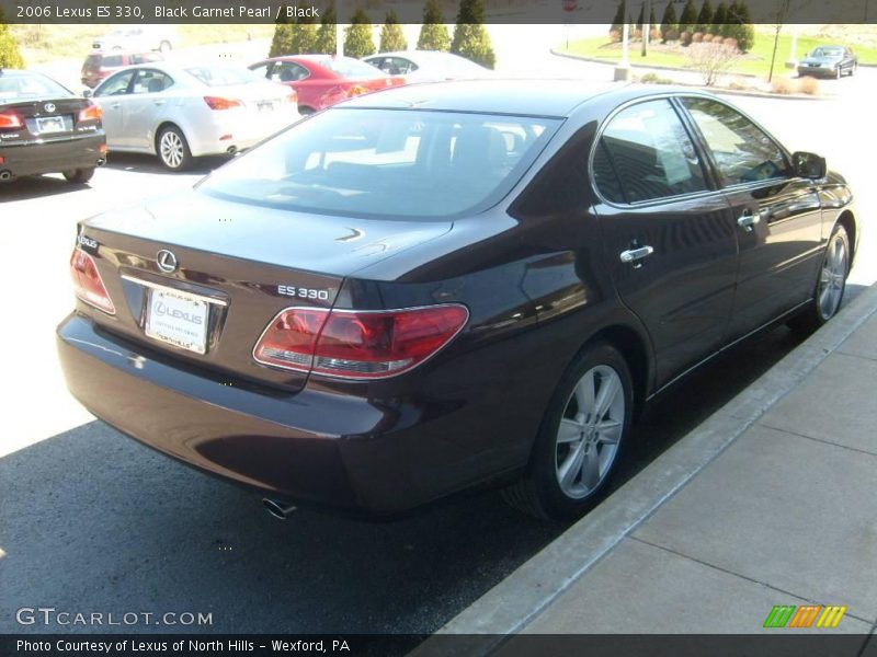 Black Garnet Pearl / Black 2006 Lexus ES 330