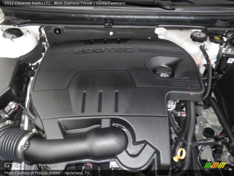 White Diamond Tricoat / Cocoa/Cashmere 2012 Chevrolet Malibu LTZ