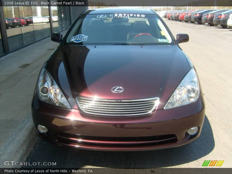 Black Garnet Pearl / Black 2006 Lexus ES 330