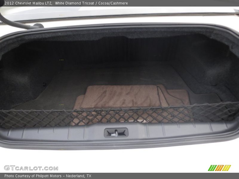 White Diamond Tricoat / Cocoa/Cashmere 2012 Chevrolet Malibu LTZ
