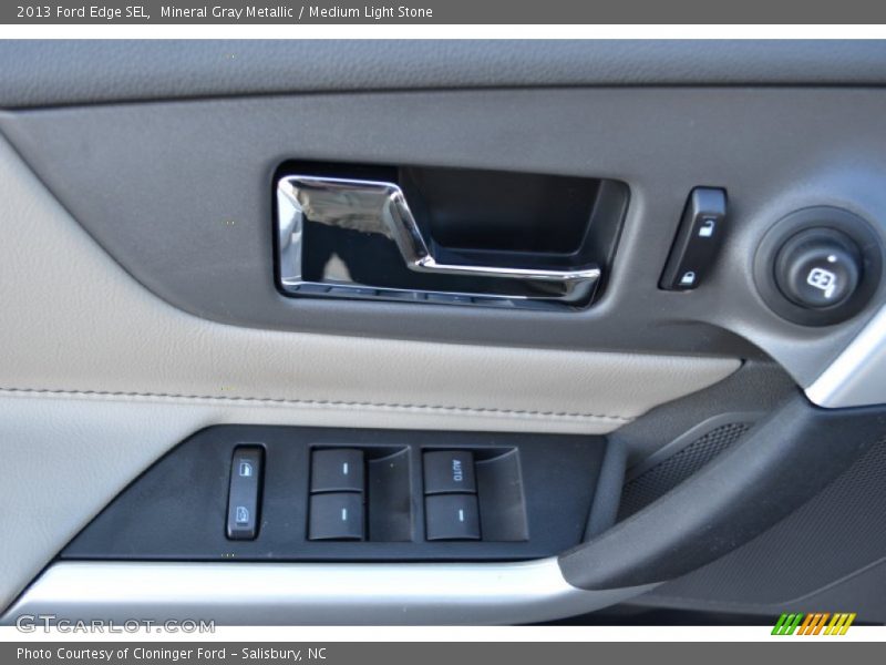 Mineral Gray Metallic / Medium Light Stone 2013 Ford Edge SEL