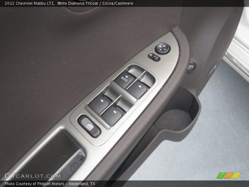 White Diamond Tricoat / Cocoa/Cashmere 2012 Chevrolet Malibu LTZ