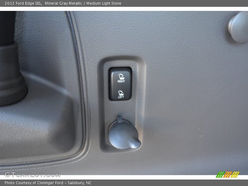 Mineral Gray Metallic / Medium Light Stone 2013 Ford Edge SEL