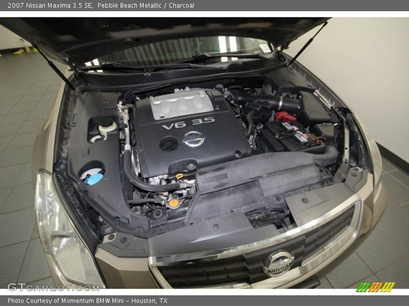 Pebble Beach Metallic / Charcoal 2007 Nissan Maxima 3.5 SE