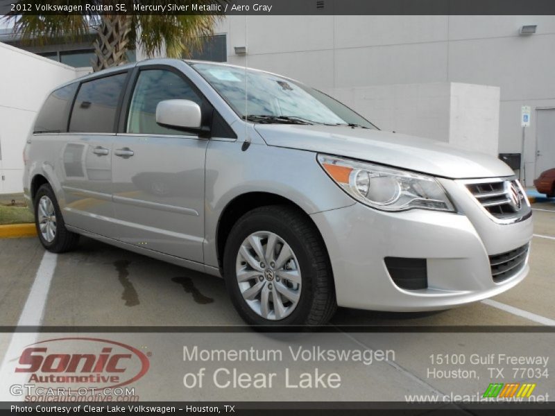 Mercury Silver Metallic / Aero Gray 2012 Volkswagen Routan SE