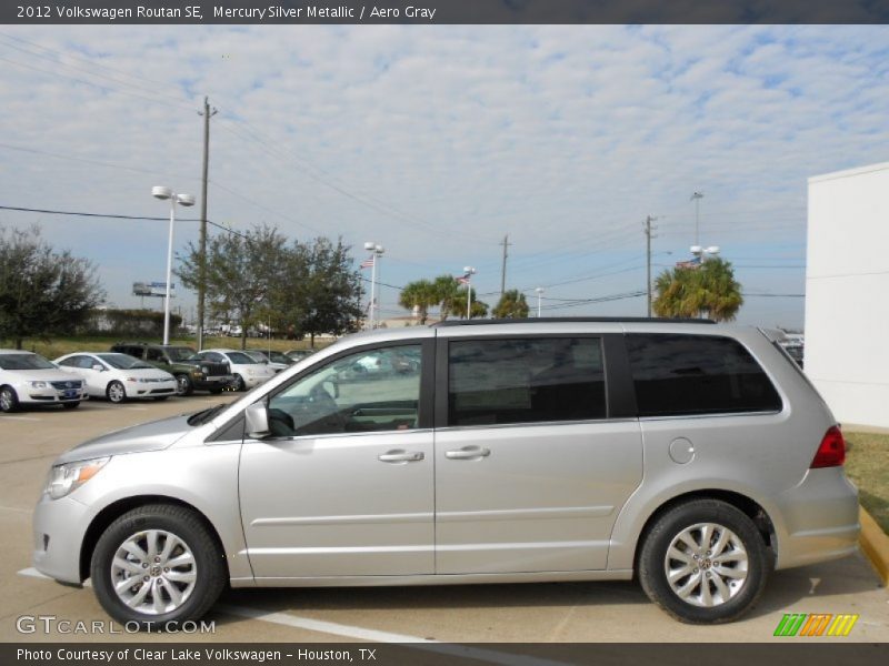 Mercury Silver Metallic / Aero Gray 2012 Volkswagen Routan SE