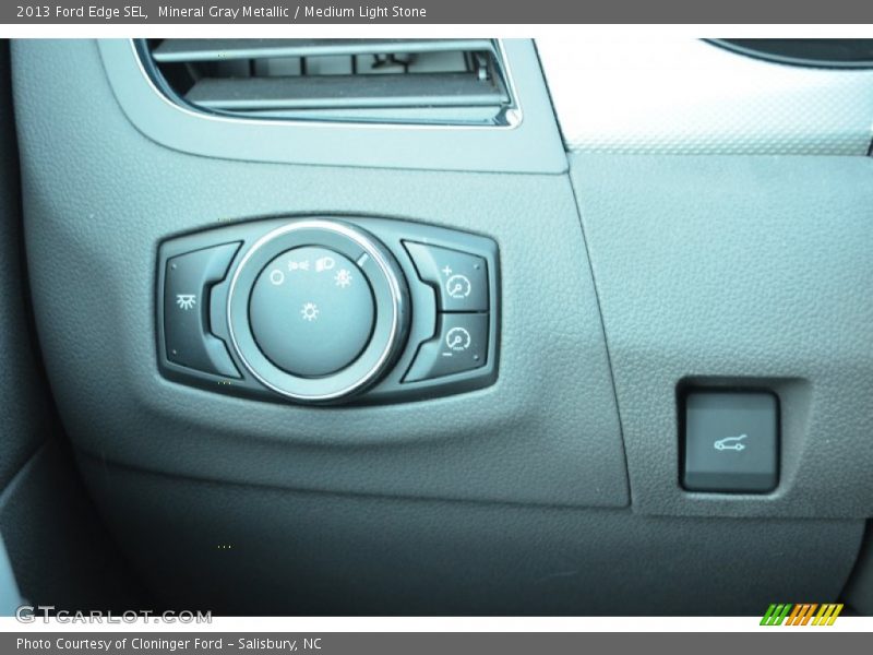 Mineral Gray Metallic / Medium Light Stone 2013 Ford Edge SEL