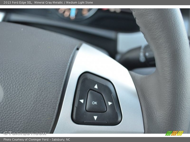 Mineral Gray Metallic / Medium Light Stone 2013 Ford Edge SEL