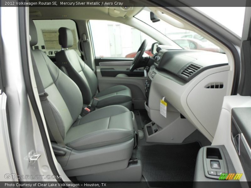 Mercury Silver Metallic / Aero Gray 2012 Volkswagen Routan SE