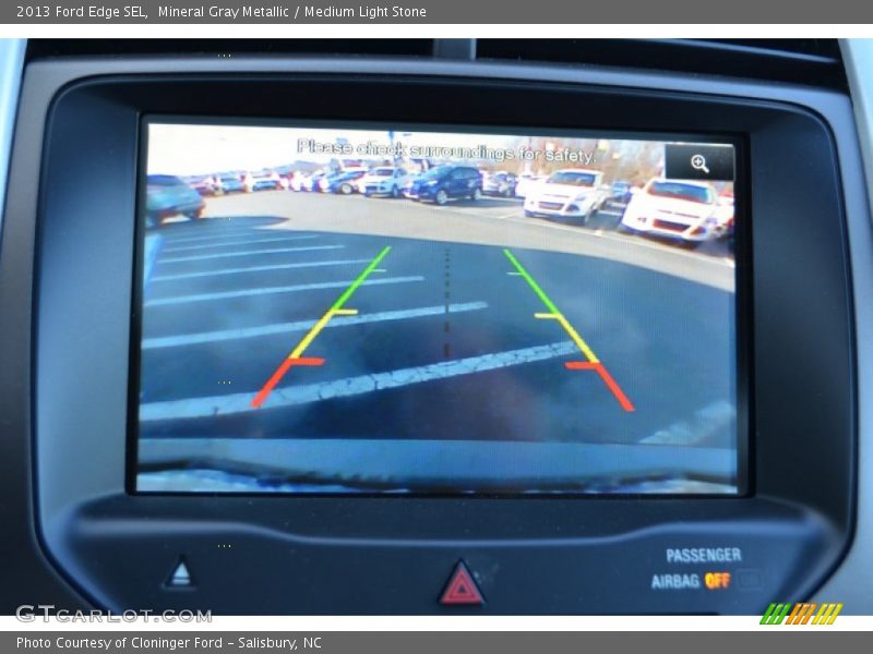 Mineral Gray Metallic / Medium Light Stone 2013 Ford Edge SEL