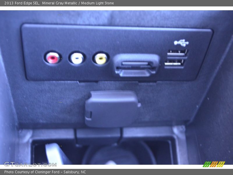 Mineral Gray Metallic / Medium Light Stone 2013 Ford Edge SEL