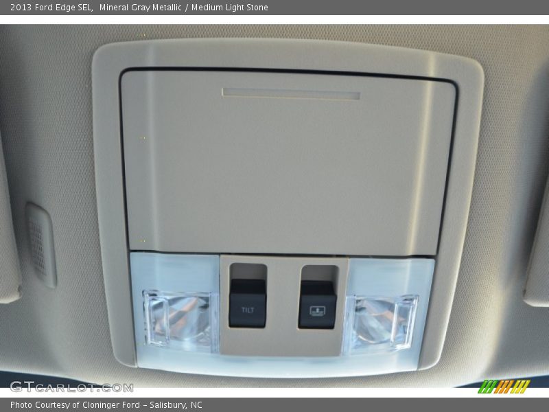 Mineral Gray Metallic / Medium Light Stone 2013 Ford Edge SEL