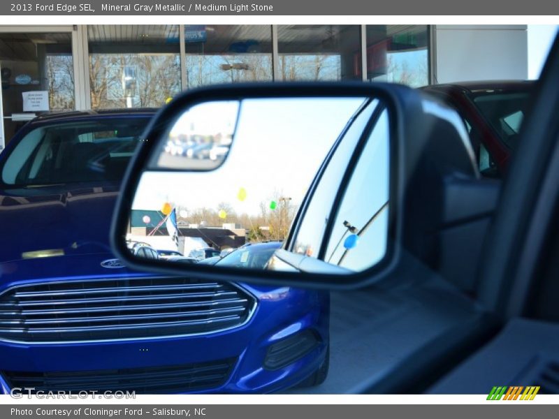 Mineral Gray Metallic / Medium Light Stone 2013 Ford Edge SEL