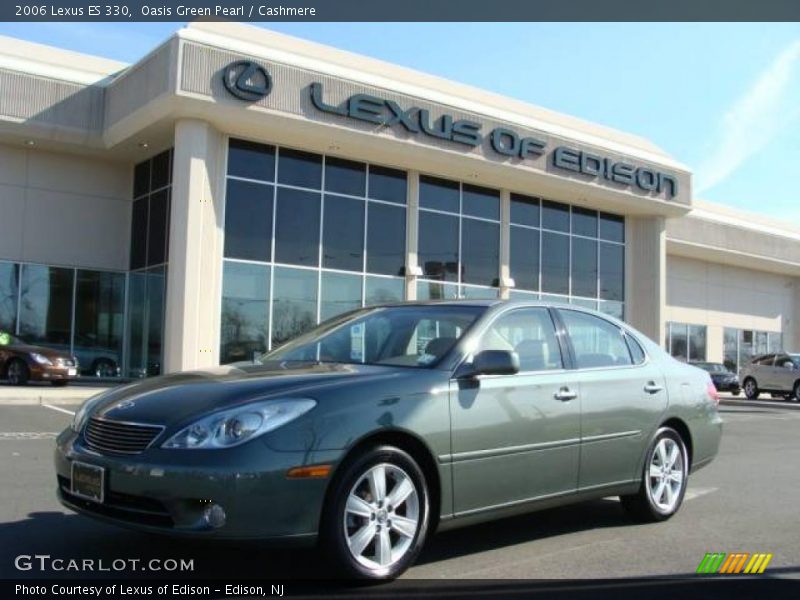 Oasis Green Pearl / Cashmere 2006 Lexus ES 330