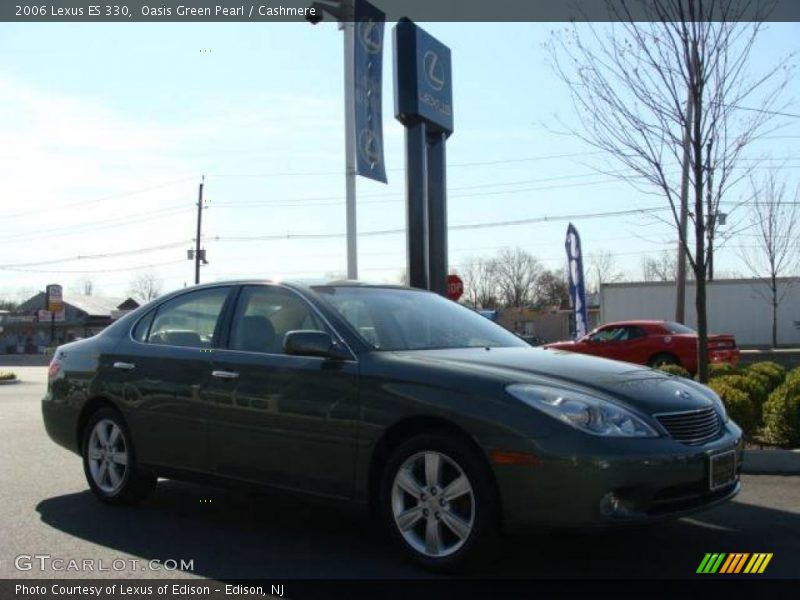 Oasis Green Pearl / Cashmere 2006 Lexus ES 330