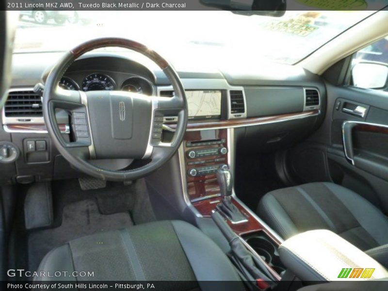 Tuxedo Black Metallic / Dark Charcoal 2011 Lincoln MKZ AWD