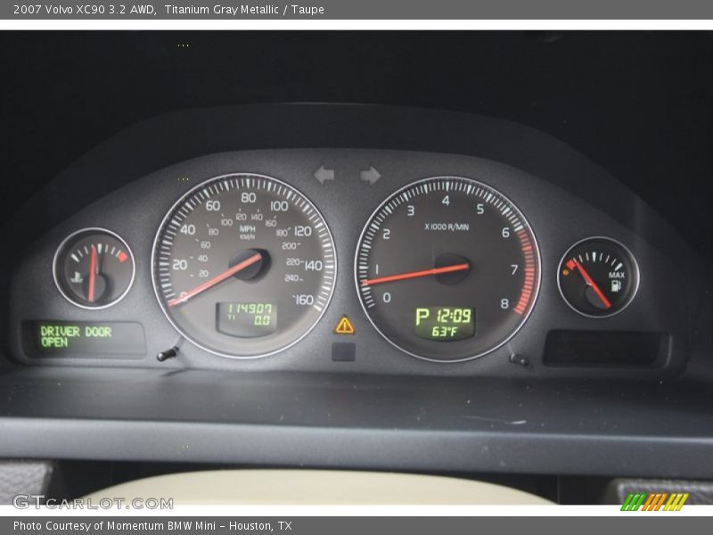Titanium Gray Metallic / Taupe 2007 Volvo XC90 3.2 AWD