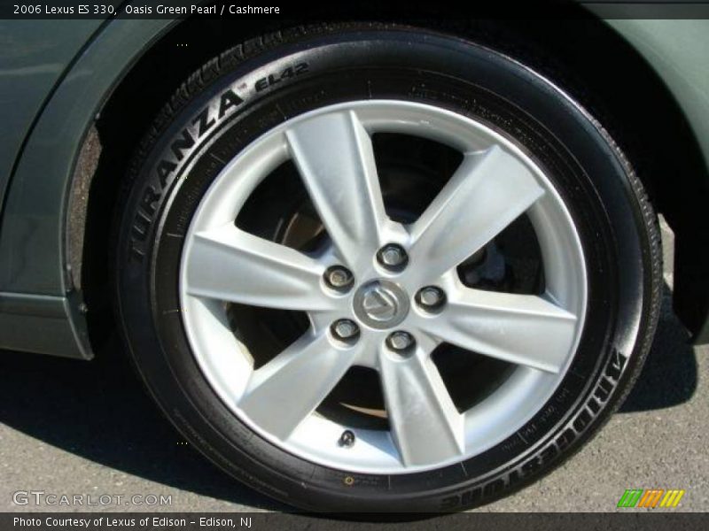 Oasis Green Pearl / Cashmere 2006 Lexus ES 330