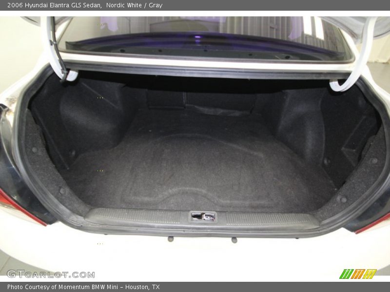Nordic White / Gray 2006 Hyundai Elantra GLS Sedan
