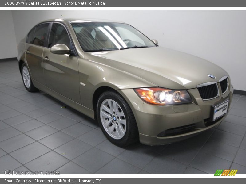 Sonora Metallic / Beige 2006 BMW 3 Series 325i Sedan