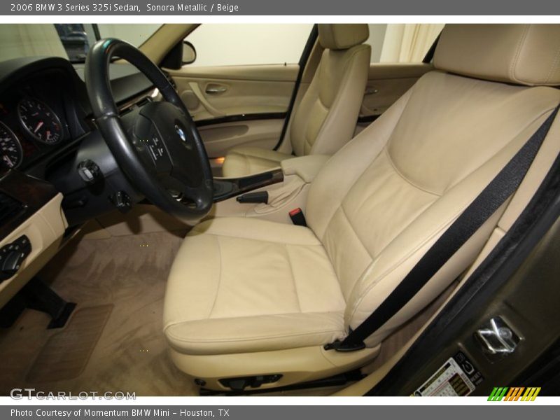 Sonora Metallic / Beige 2006 BMW 3 Series 325i Sedan