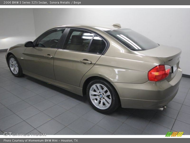 Sonora Metallic / Beige 2006 BMW 3 Series 325i Sedan