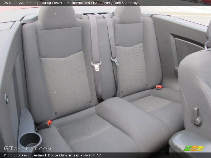 Inferno Red Crystal Pearl / Dark Slate Gray 2010 Chrysler Sebring Touring Convertible