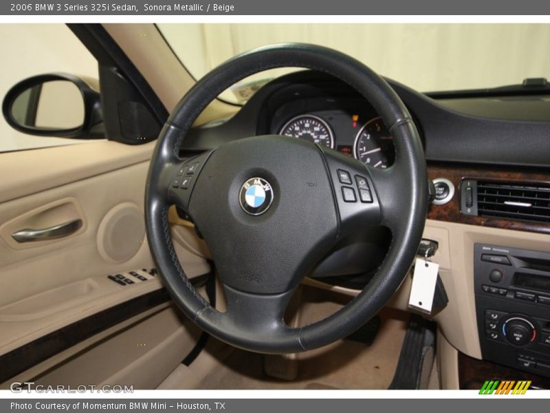 Sonora Metallic / Beige 2006 BMW 3 Series 325i Sedan