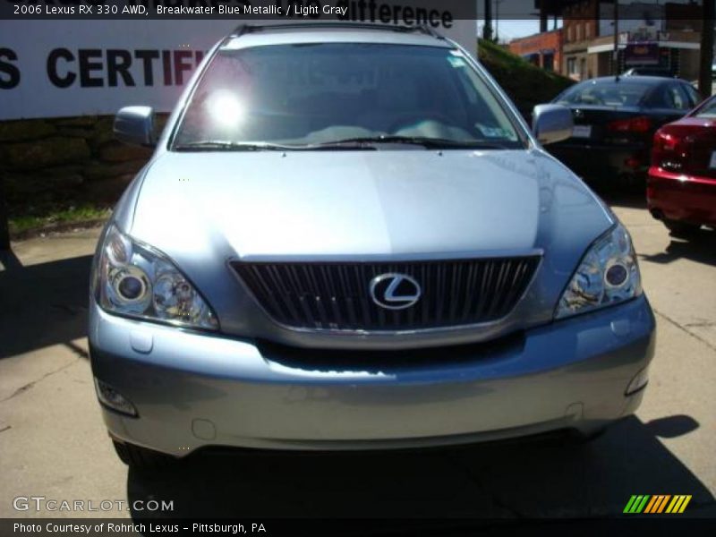 Breakwater Blue Metallic / Light Gray 2006 Lexus RX 330 AWD