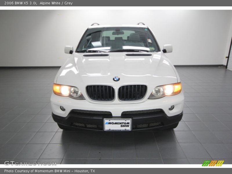 Alpine White / Grey 2006 BMW X5 3.0i