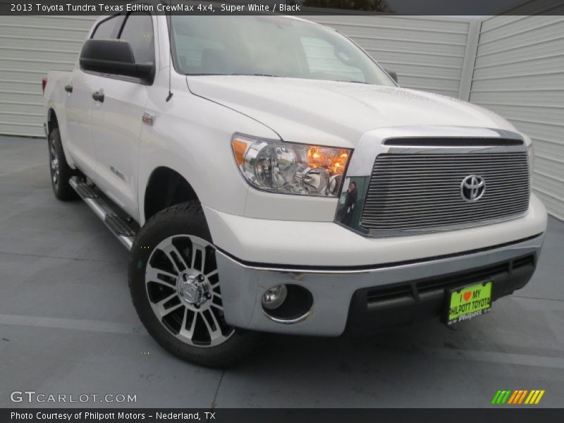 Super White / Black 2013 Toyota Tundra Texas Edition CrewMax 4x4