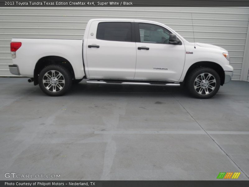 Super White / Black 2013 Toyota Tundra Texas Edition CrewMax 4x4