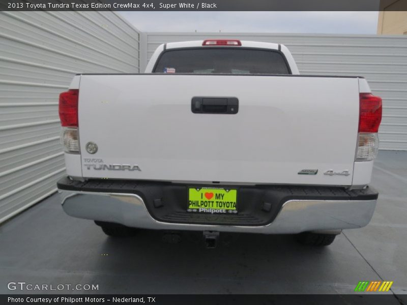 Super White / Black 2013 Toyota Tundra Texas Edition CrewMax 4x4