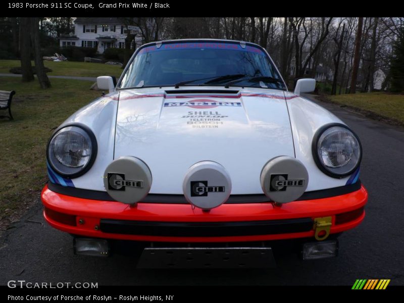 Grand Prix White / Black 1983 Porsche 911 SC Coupe