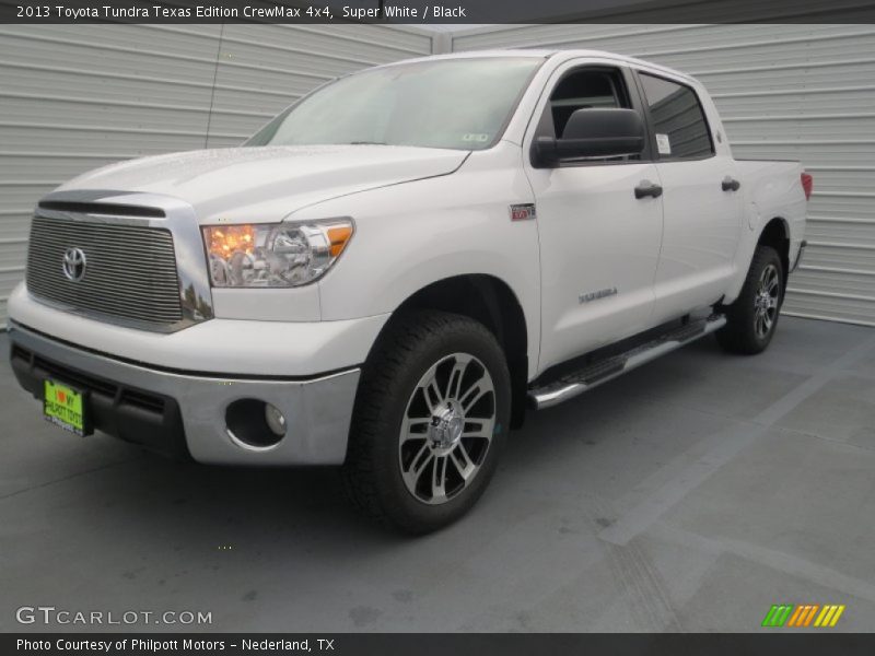 Super White / Black 2013 Toyota Tundra Texas Edition CrewMax 4x4
