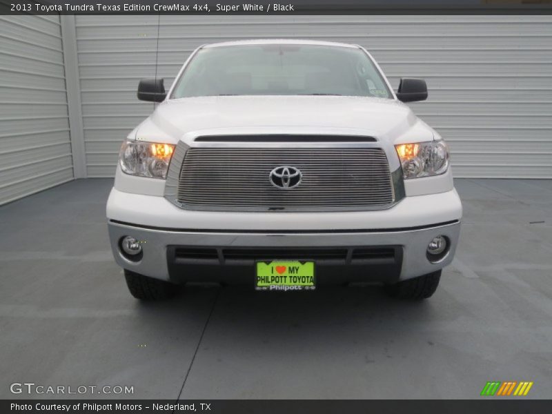 Super White / Black 2013 Toyota Tundra Texas Edition CrewMax 4x4