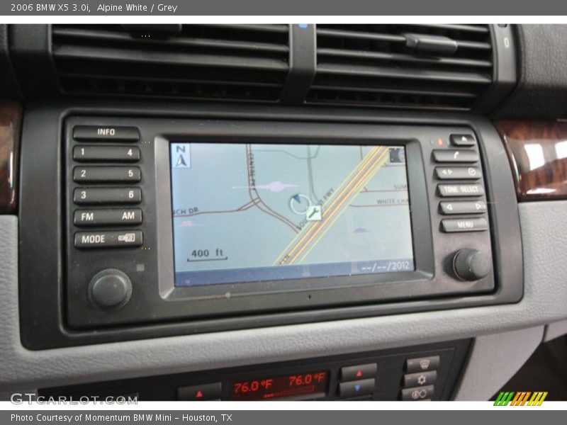 Alpine White / Grey 2006 BMW X5 3.0i