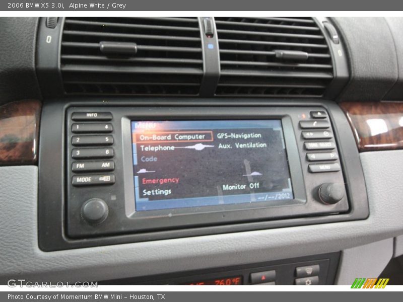 Alpine White / Grey 2006 BMW X5 3.0i