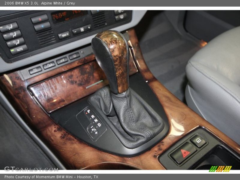 Alpine White / Grey 2006 BMW X5 3.0i