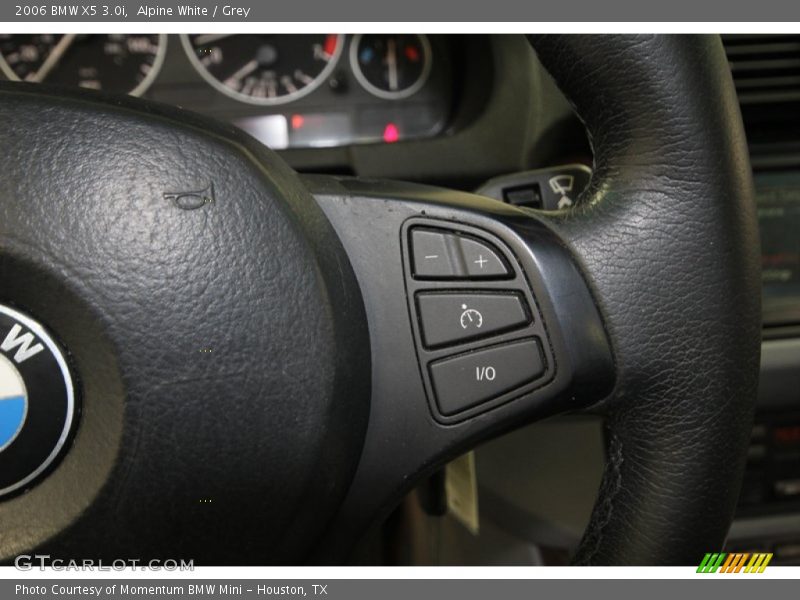 Alpine White / Grey 2006 BMW X5 3.0i