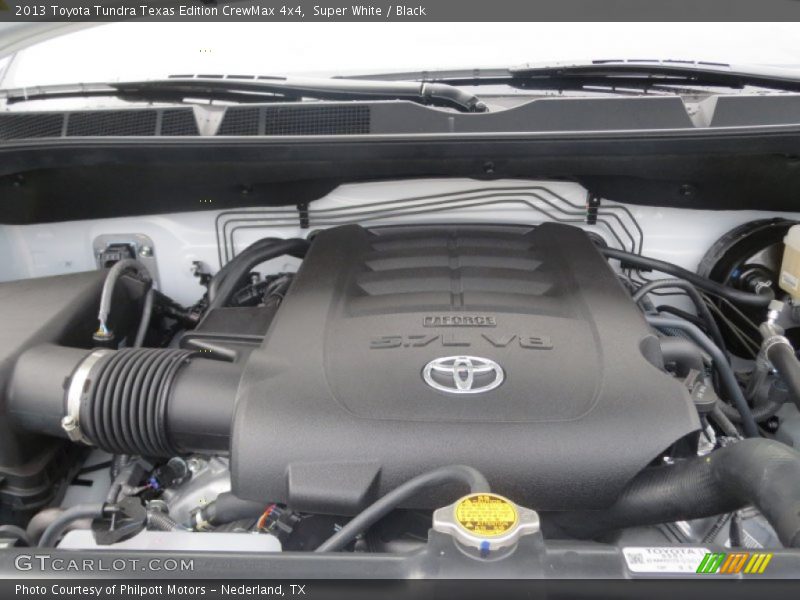 Super White / Black 2013 Toyota Tundra Texas Edition CrewMax 4x4